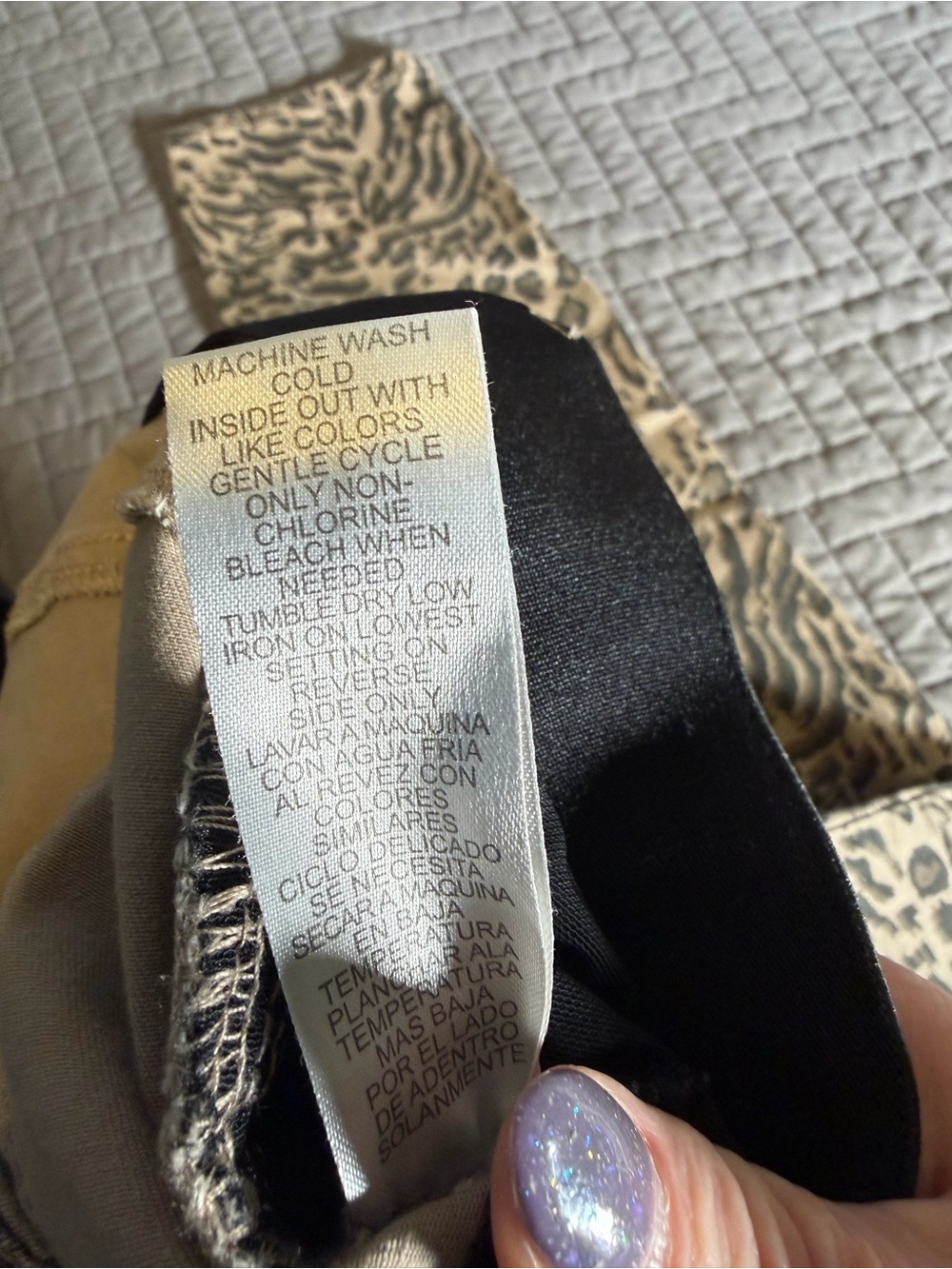 Democracy Leopard Print Pants sz16 - Picture 7 of 7